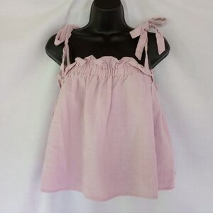 The Impeccable Pig▪️Flowy Tie Tank Top